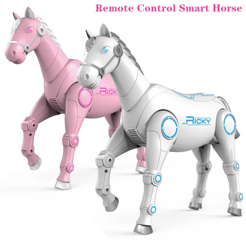 RC Smart Robot interactive Remote Control Horse intelligent Dialogue Singing Dancing Animal Toys Children Educational toys Gift