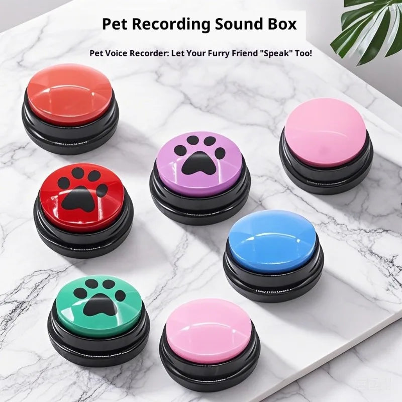 Interactive Dog Training Buttons Interactive Dog Training Buttons Recordable Talking Pet Communication Toy For Dog Cat Pet