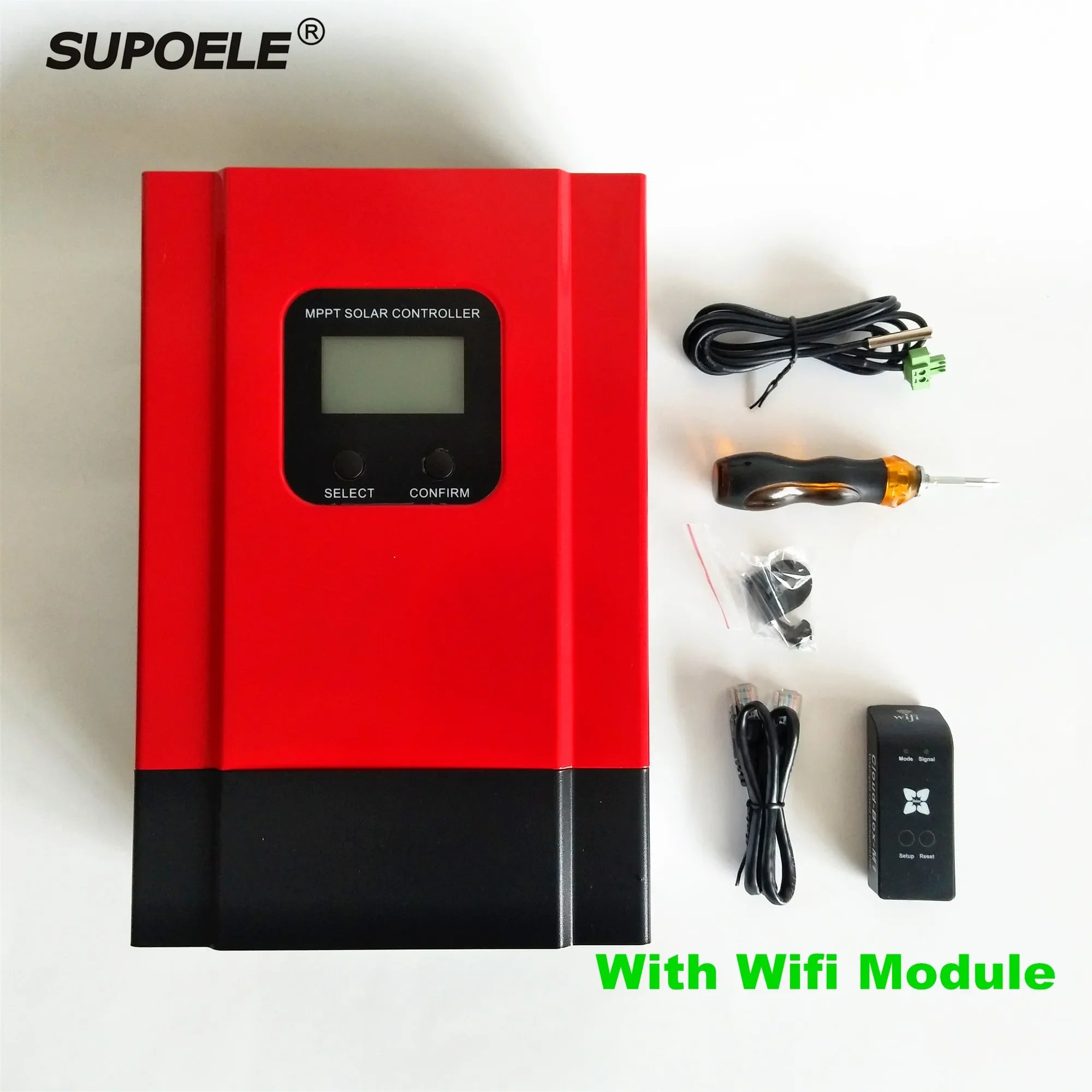 Esmart3 Series MPPT Solar Charge Controller 50A 12V 24V 48V Auto Sensing With Wifi moniting