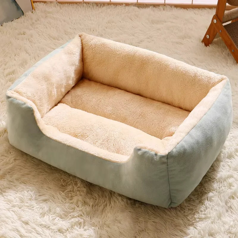 Cat and dog house, warm in winter, washable all year round, bite-proof for small and medium-sized dogs