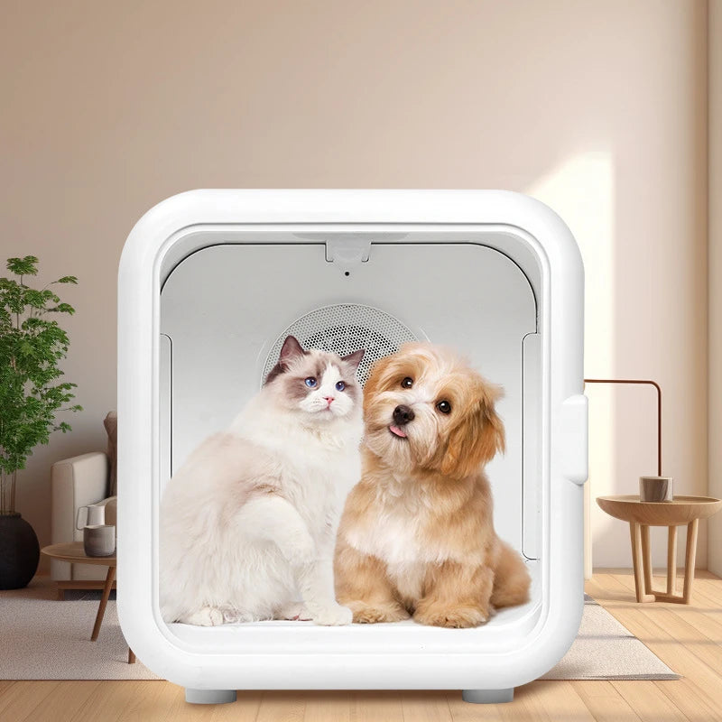 Fully Automatic Smart Pet Drying Box Large Capacity Pet Smart Dryer Household Pet Hair Dryer Box Sterilization and Disinfection