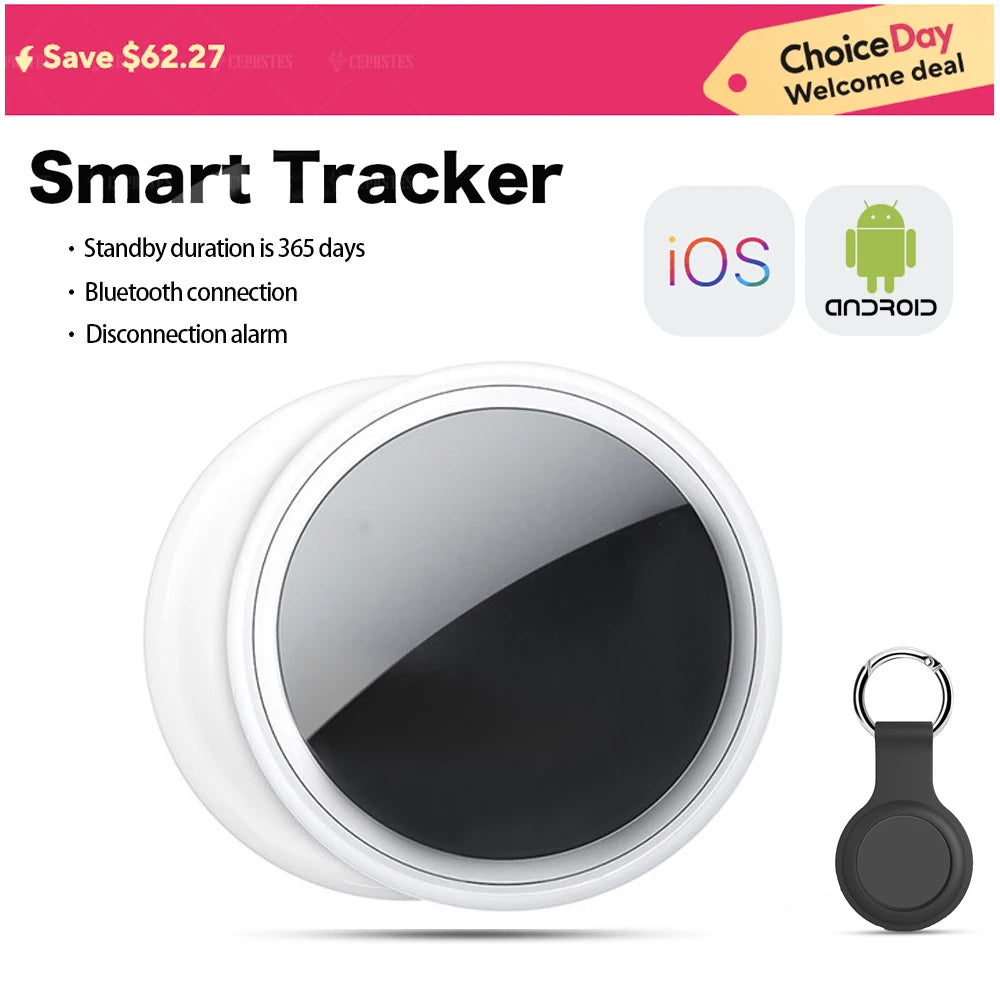 Smart Bluetooth GPS Anti-lose Tracker Sound locate msg reminder alarm For keys wallets kids pets APP tracking on iOS & Android