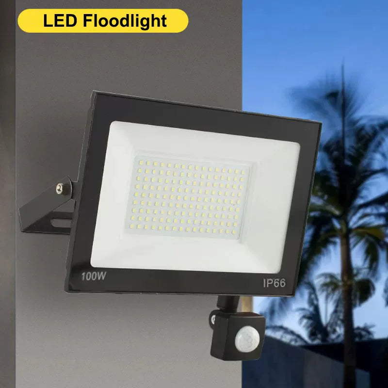 Outdoor IP66 Waterproof Path Light Spotlight LED Floodlight AC220V 10W 20W 30W 50W 100W Outdoor Garden Porch Courtyard Lamp