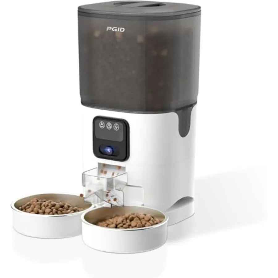 7L Smart Automatic Pet Feeder with 1080P Camera & WiFi App Control