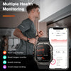 KOSPET TANK M3 Smart Watch Men 480mAh 60Days Extra-Long Battery Full Metal Digital Smartwatch Wireless Make Answer Call 5ATM IP69K Waterproof 1.96" AMOLED Screen Always On Display AI Assistant 170+ Sport Modes 6 Smart Recogni