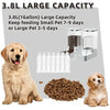 2pcs Automatic Dog & Cat Feeder, - (No Outlet) Smart Pet Dispenser with Timer, Auto Feeding System for Multiple Meals
