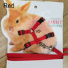 120CM Pet Rabbit Soft Harness Leash WIth Bell Adjustable Traction Rope Accessories for Pet Bunny Chinchilla Guinea Pig Run Walk