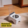 Smart Cat Bowl Pet Feeder Bowl Cat Dog Food Feeder Infrared Sensor Auto Open Cover Smart Feeder Anti-mouse Cat Food Dispenser