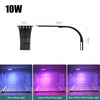 Super Slim LED Aquarium Light Lighting plants Grow Light 5W/10W/15W Aquatic Plant Lighting Waterproof Clip-on Lamp For Fish Tank
