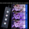 [Smart Aquarium Light] 24/7 Sunrise Sunset Mode Auto Dimming 3-Color Switch Aluminum Alloy Coral Tank Light