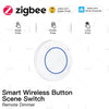 Smart Zigbee Scene Switch DIY Push Button Switch Wireless Remote On Off Controller Smart Home Automation Scenario Switch For Z2M