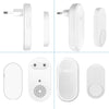 Smart Home Wireless Doorbell Welcome Chime 433MHz Door Bell Reminder Device 32 Songs Melodies Alarm Adjustable Volume US EU Plug