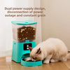 Smart Feeder For Cats Dogs Automatic Moisture-Proof Anti-Jamming Food Dispenser Eco-Friendly Solid Bowls