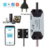 Smart WiFi Garage Door Opener Receiver - AC/DC Compatible, Tuya/SmartLife APP Control for Swing & Sliding Gates