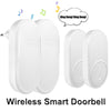 Smart Home Wireless Doorbell Welcome Chime 433MHz Door Bell Reminder Device 32 Songs Melodies Alarm Adjustable Volume US EU Plug