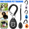 Dog Training Clicker Pet Cat Plastic New Dogs Click Trainer Aid Tools Adjustable Wrist Strap Sound Key Chain Dog Supplies