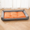 Summer Cooling Square Cat Bed for Dogs Comfortable Soft Small Cat Mat Elastic Cat Bed for Large Pet Cushion