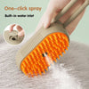 3 in 1 Pet Electric Steam Brush Cat and Dog Cleaning Spray Massage Grooming Comb Retractable Handle Pet Hair Removal BeautyBrush