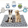 Washable Reusable Pee Pads for Dogs Cats Quick Absorbent Pet Training Mat Waterproof Liner for Crate Playpen Travel Grass Tray