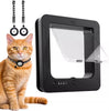 Smart Silent Electric Pet Door for Cats and Dogs Free Passage with Chip Recognition Suitable for Glass, Iron, and Wooden Doors