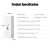Smart Temperature & Humidity Sensor with WiFi Low Battery Alert Intelligent Climate Control Device Indoor Environment Monitoring