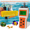 Smart Dissolved Oxygen Meter PH/DO/TDS/EC/Temp/Salinity Tester 6 in 1 Salt Water Monitor for Aquarium Aquaculture Koi Fish Pond