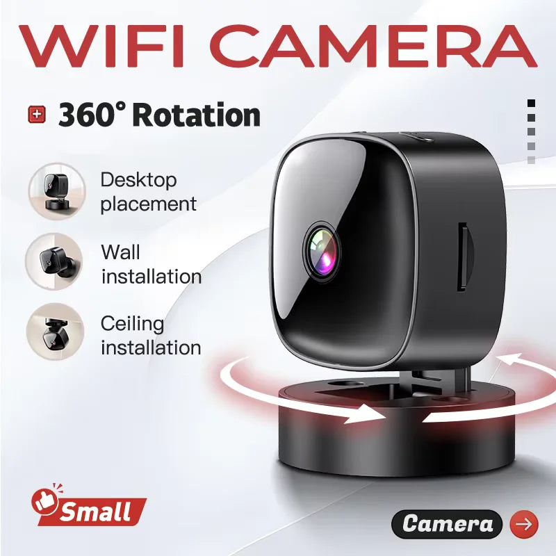 Mini Camera WiFi Camera Wireless Security Protection Remote Monitor Camcorders Video Surveillance Smart Home Mini Cam HD Camera