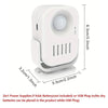 Security Alarm Smart Voice-Activated Doorbell Anti-theft Infrared Motion Sensor Intelligent Welcome Doorbell