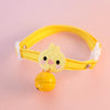Super Cute Cotton Cat Collar Anti-choking Safety Buckle Adjustable Pet Collars Rabbit/frog/Panda Big Bells Cats Accessories