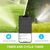 Smart Bluetooth Sprinkler Timer - Auto-Programmable Water Controller with 2-Way Rain Delay, Filter Washer & App Control