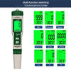 10 in 1 Water Quality Monitor PH/EC/TDS/ORP/H2/Fertile/Salinity/S.G/Resistivity/Temp Multifunction Tester for Aquariums Pools
