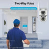 Dual-Lens 360° Smart Surveillance: Wide-angle + Close-up simultaneous capture, every corner clearly visible. 2.4G Wireless Camer
