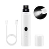 New Electric Dog Nail Clippers Rechargeable USB Charging LED Light Quiet Cat Nail Grinders Pet Paws Nail Grooming Supplies