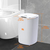 SDARISB Smart Sensor Trash Can Automatic Kicking White Garbage Bin for Kitchen Bathroom Waterproof 8.5-12L Electric Waste Bin