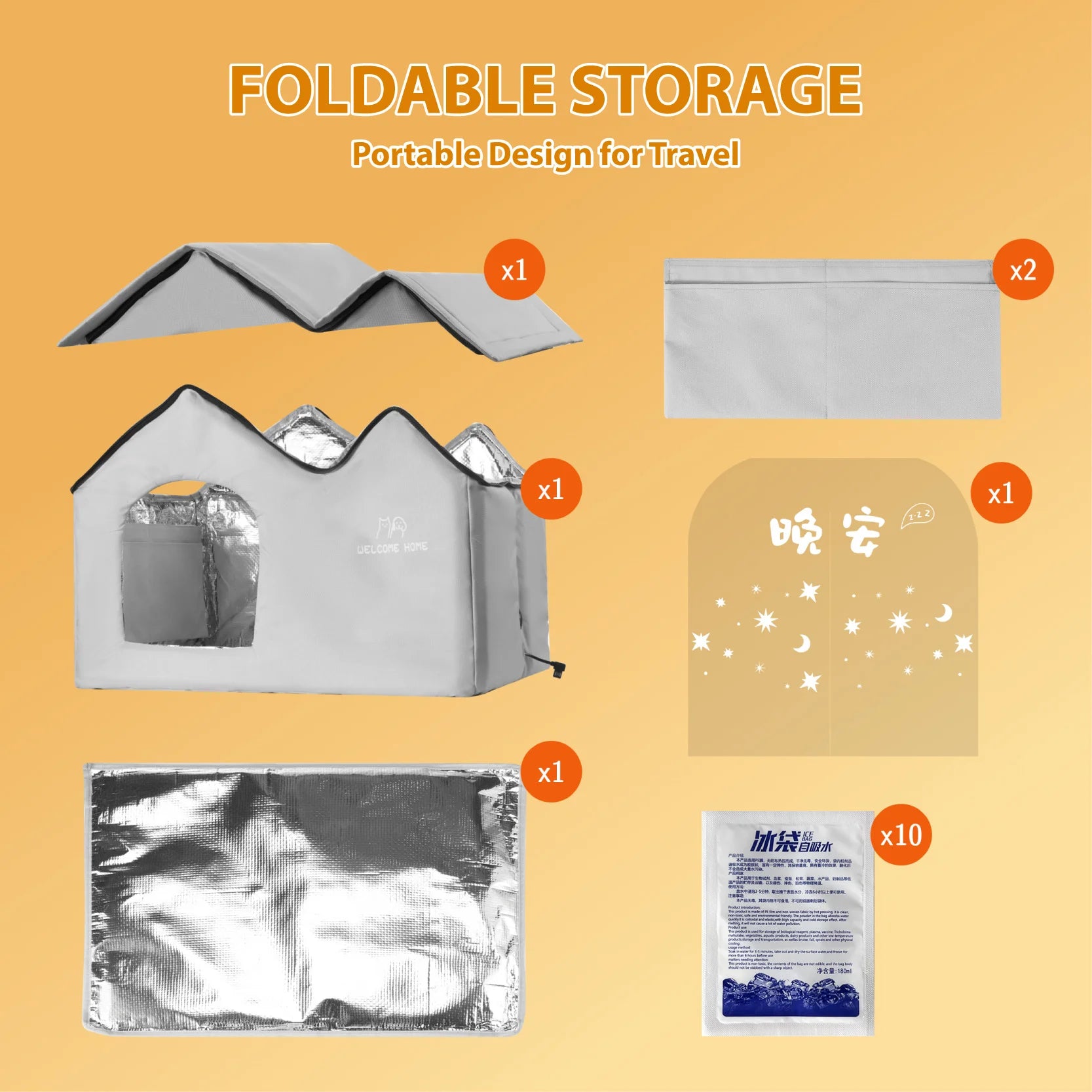 Adjustable Temperature USB Heated Cooling Cat Bed for All Seasons Indoor Outdoor Pet Mat