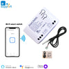 WiFi Smart eWelink TH Temperature Humidity Switch 7-32V Passive Dry Contact Relay Real-time Monitor Smart Module Alexa Alice