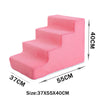Stairs for Dog Pet 3 Steps Stairs for Small Dog Cat Pet Stairs Puppy Supplies Dog Ladder Ramp Anti-slip Removable
