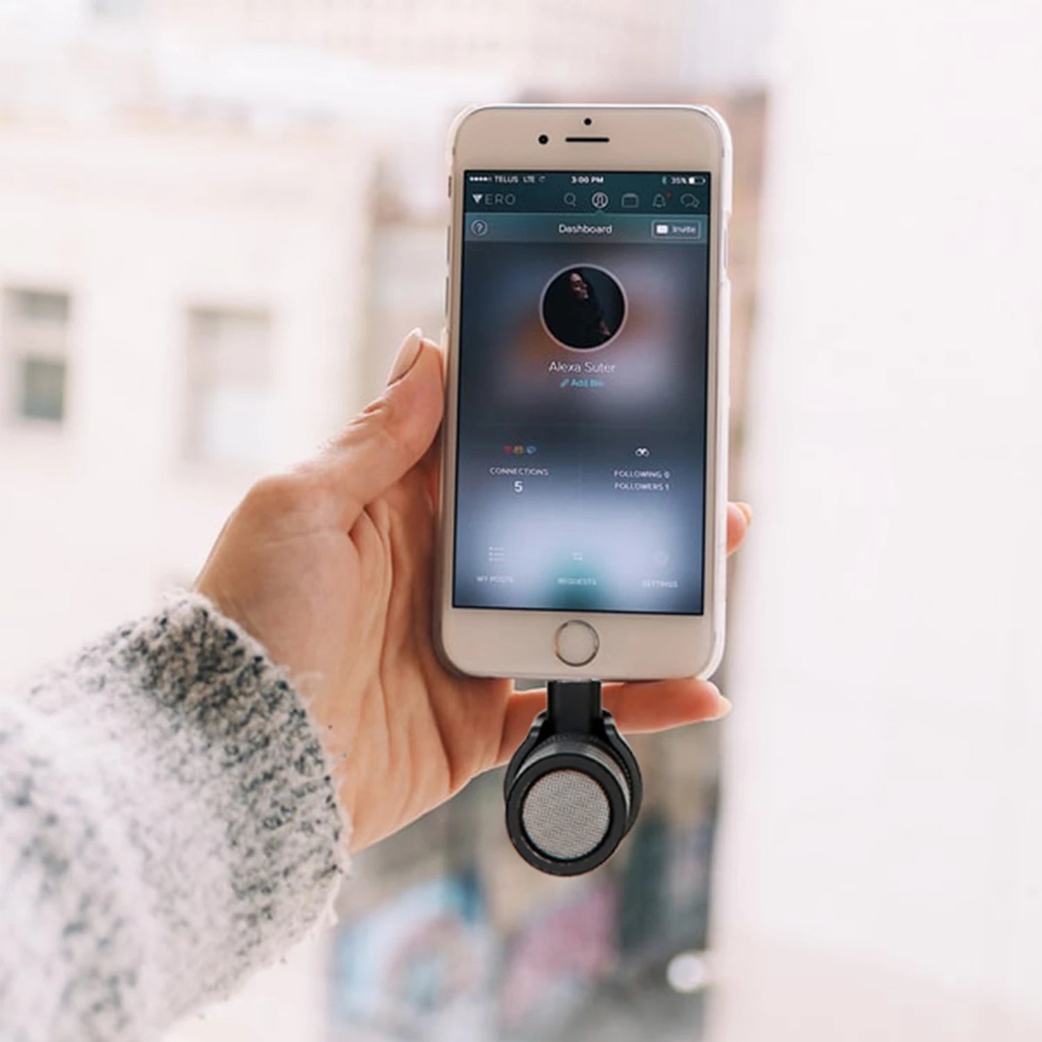 Saramonic SmartMic Di/UC Type-C Directional Microphone with Foam Windscreen