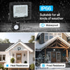 LED Flood Light Motion Sensor Outdoor Light LED 220V 100W 200W 300W Outdoor Light Waterproof Garden Lights LED Light Street Gate