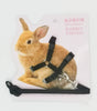 120CM Pet Rabbit Soft Harness Leash WIth Bell Adjustable Traction Rope Accessories for Pet Bunny Chinchilla Guinea Pig Run Walk
