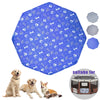 Reusable Dog Pee Pad Blanket Absorbent Diaper Cute Print Washable Puppy Training Pad Pet Bed Urine Mat for Cat Dogs Pet Supplies