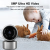Smart Life 5MP IP WiFi Camera Surveillance Security Baby Monitor Automatic Human Tracking Cam Two Way Audio Indoor Video Camera