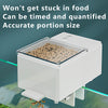 Smart automatic fish feeder Adjustable battery-powered LCD timer with 24-hour feeding schedule ABS material is perfect aquarium