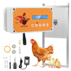 Chicken Coop Door Control Box,Chicken Coop Door Opener, New for 2022 with Timer and Light Sensor, Battery Power