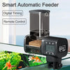 New Aquarium Fish Tank Feeder Intelligent Automatic Feeder Digital Timing Wifi Wireless Remote Control Fish Feeding Machines