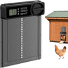 Automatic Chicken Coop Door Intelligent Timer Electric Aluminum Timing Opener Auto Chicken Door Farm Automatic Management Tool