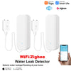 WiFi Water Level Sensor Tuya Leakage Alarm Flood Leak Detector Smart Home Life APP Water Alert Overflow Alarm Security System