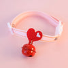 Super Cute Cotton Cat Collar Anti-choking Safety Buckle Adjustable Pet Collars Rabbit/frog/Panda Big Bells Cats Accessories