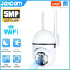Smart Life 5MP WiFi Two Way Audio Security IP Camera Tuya App HD Smart Home PTZ Outdoor Home Wireless Mini Surveillance CCTV Cam