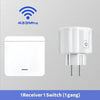 Smart Home Wireless Remote Control Socket Switch 16A EU Plug Electrical Outlet for Remote ON OFF Household Appliance/Light